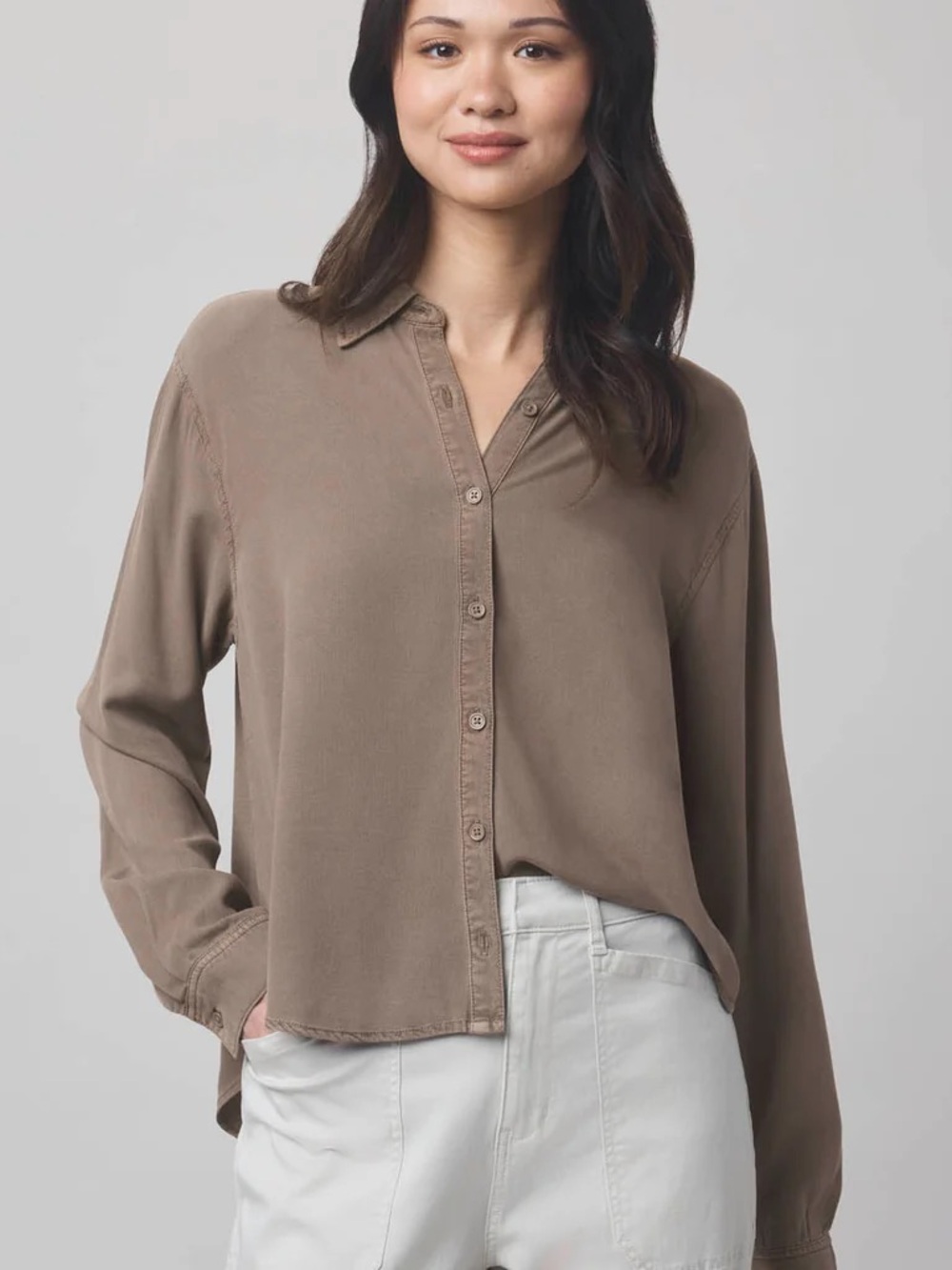 NWT Splendid Joanne Blouse in Cedar Size Large
